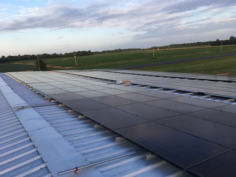 Commercial Solar Installation